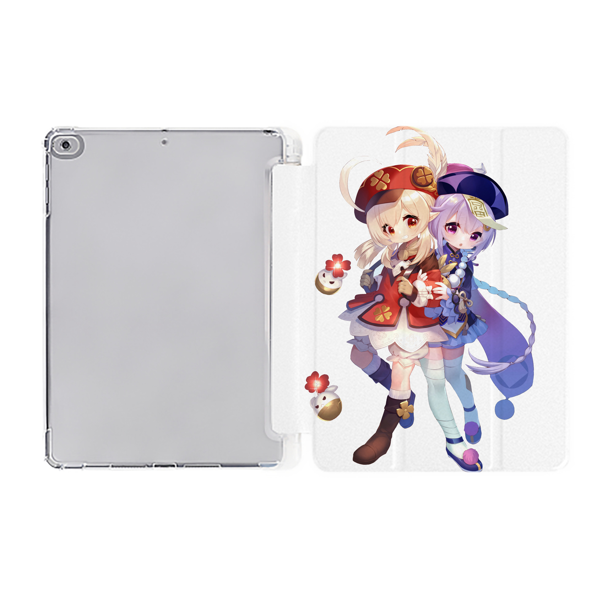 げんし神 七七 なな  genshin Nana IPad ケース ペン収納付き 三つ折りスタンド PUレザー×シリコン 対応機種9.5/10.5/10.9インチ